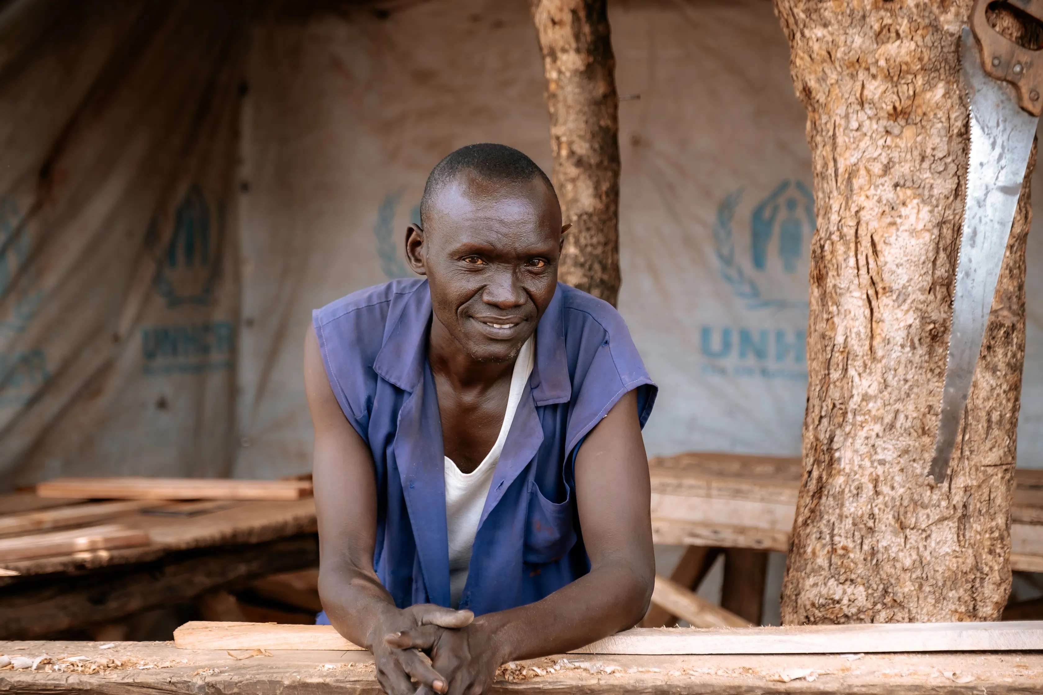 Rhino Camp in Uganda opened in 1980 and expanded during the South Sudanese civil war.