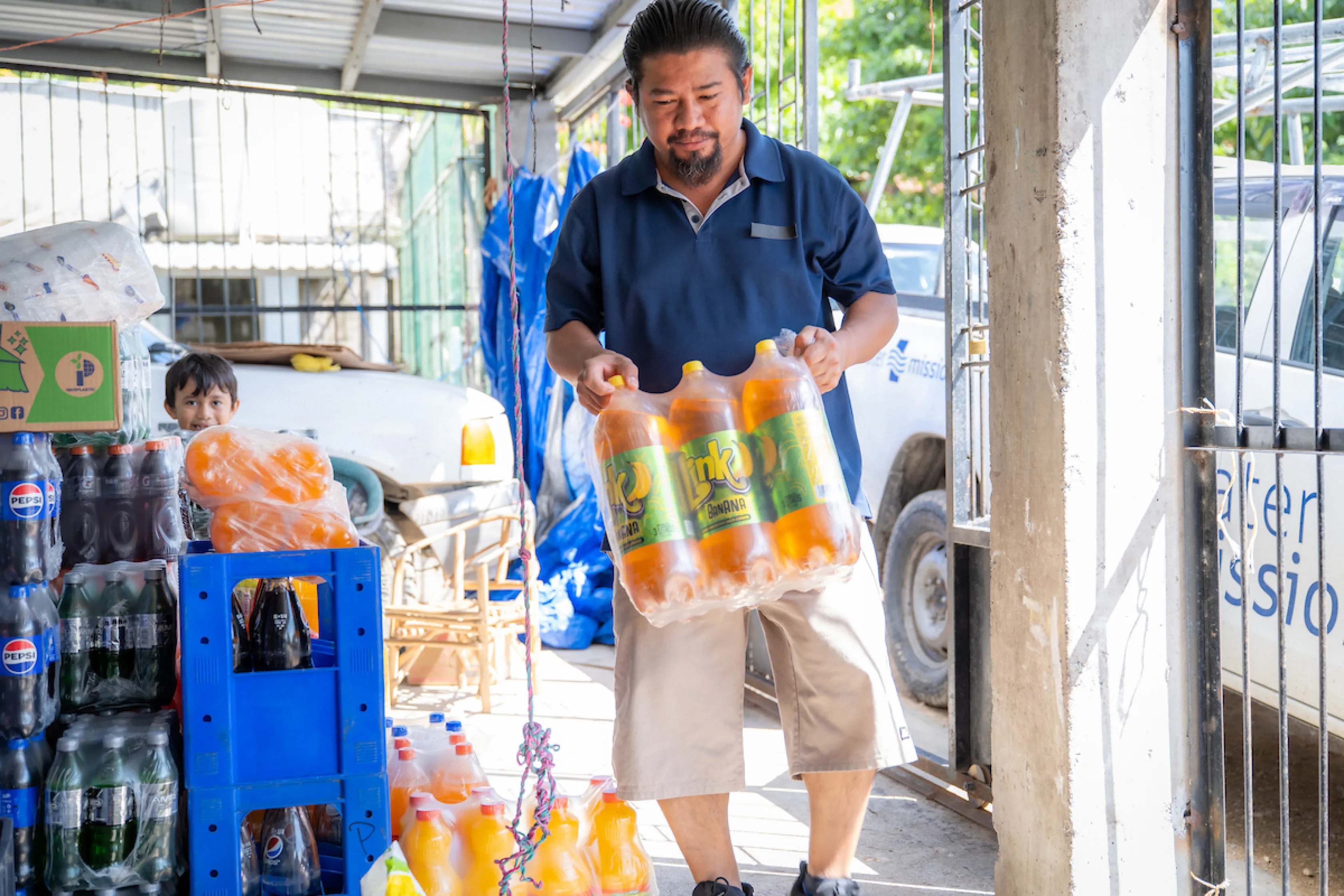 Denis at his business