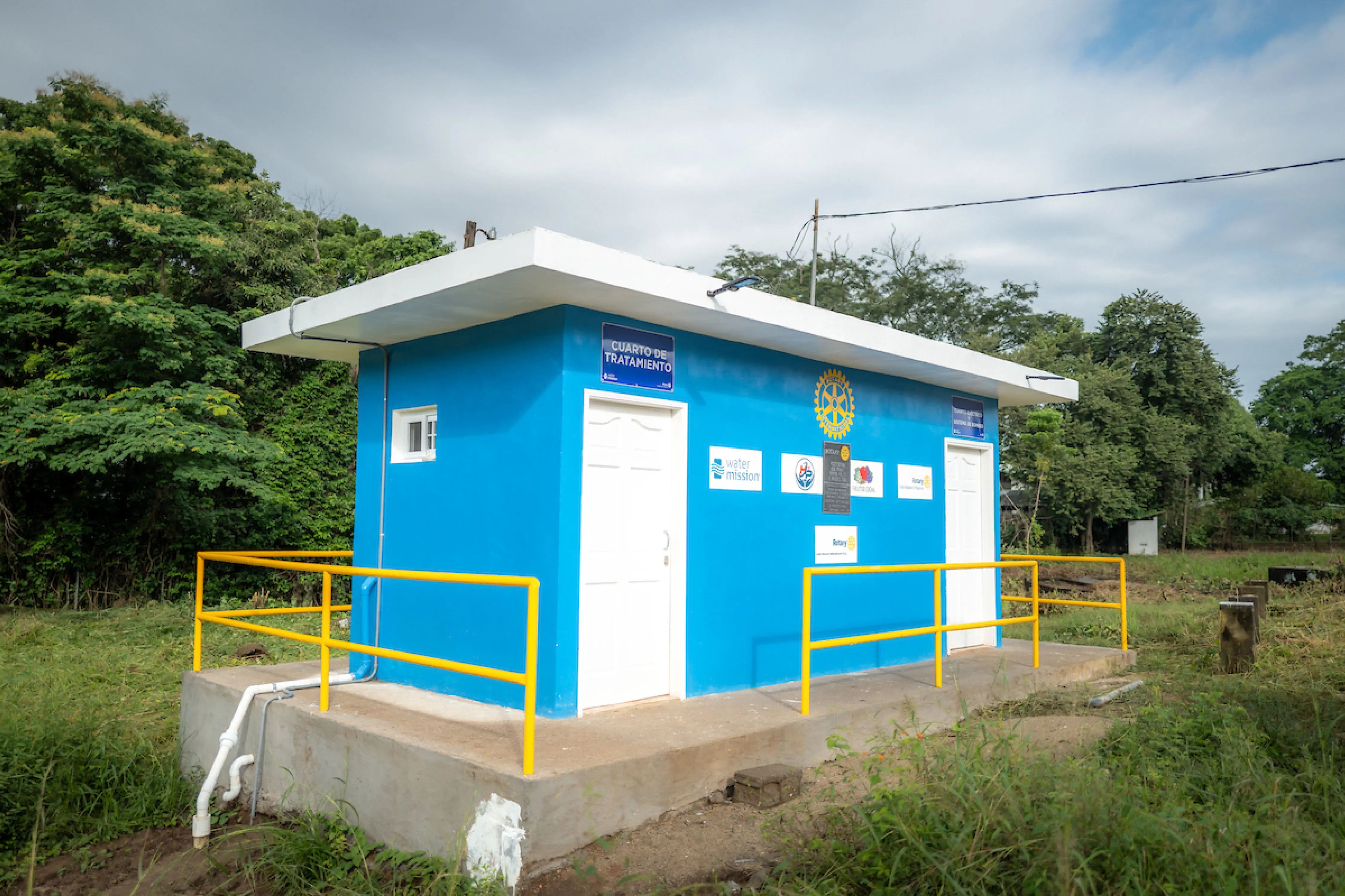 Water project building