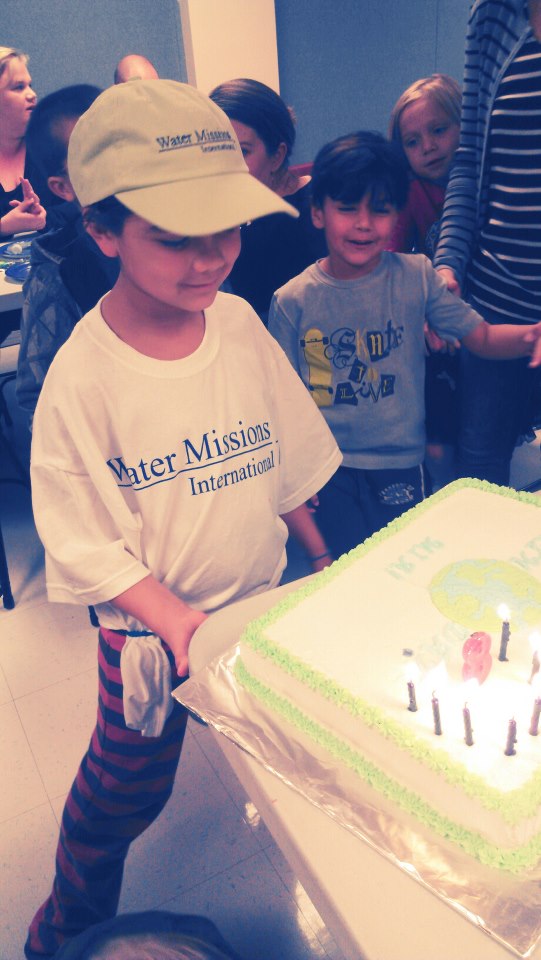 Water Missions International birthday party