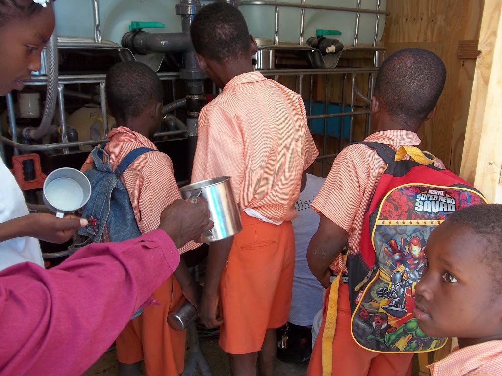 School children in Haiti