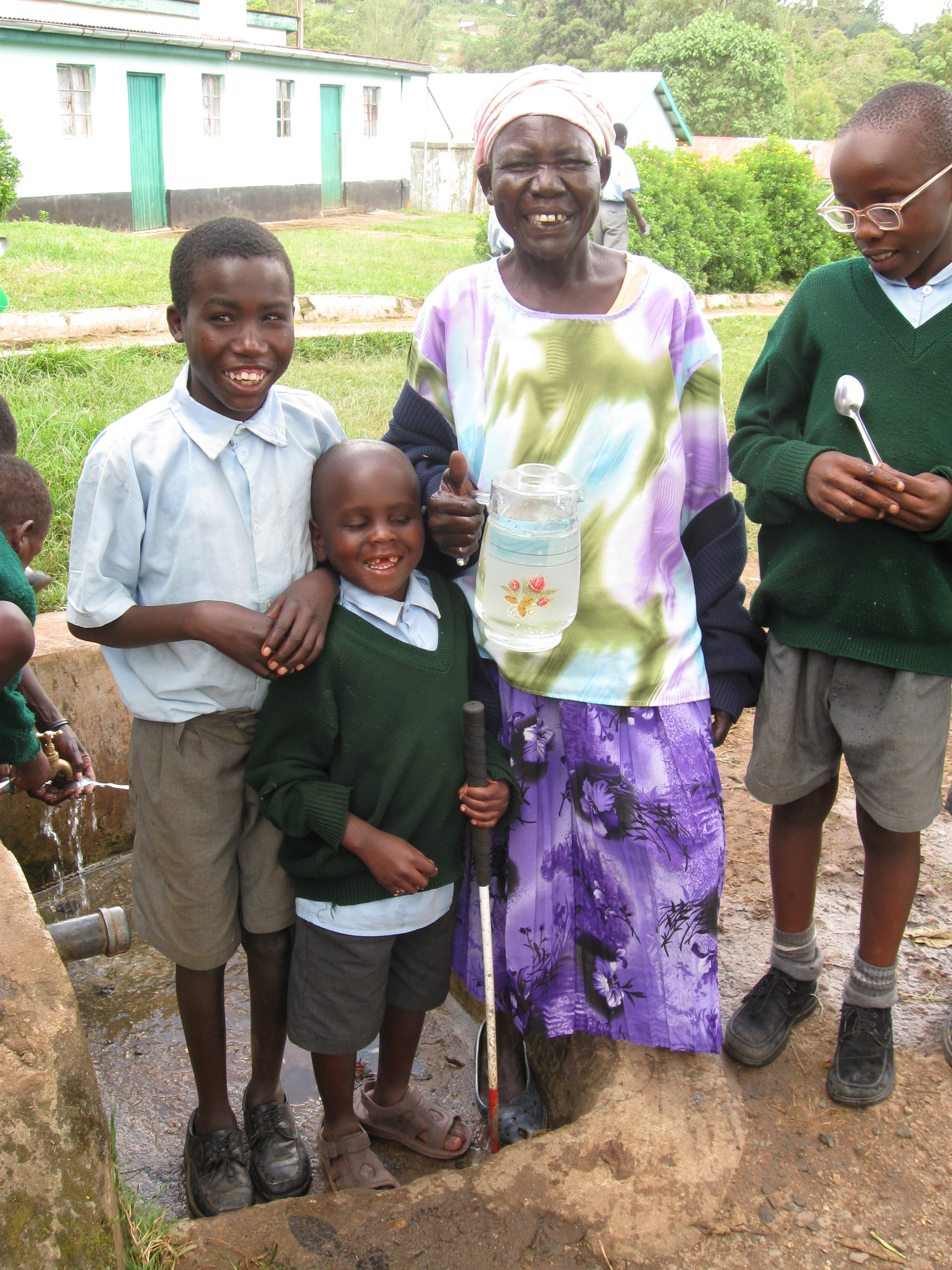 School matron in Kenya