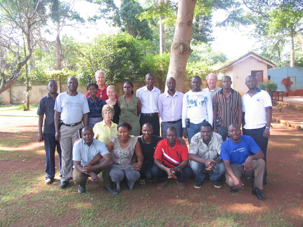 Group photo with the Greenes