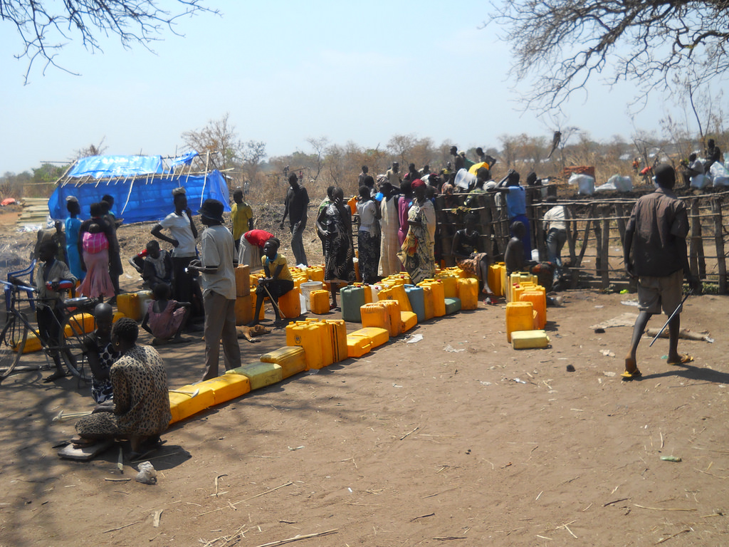 South Sudan Refugee camp