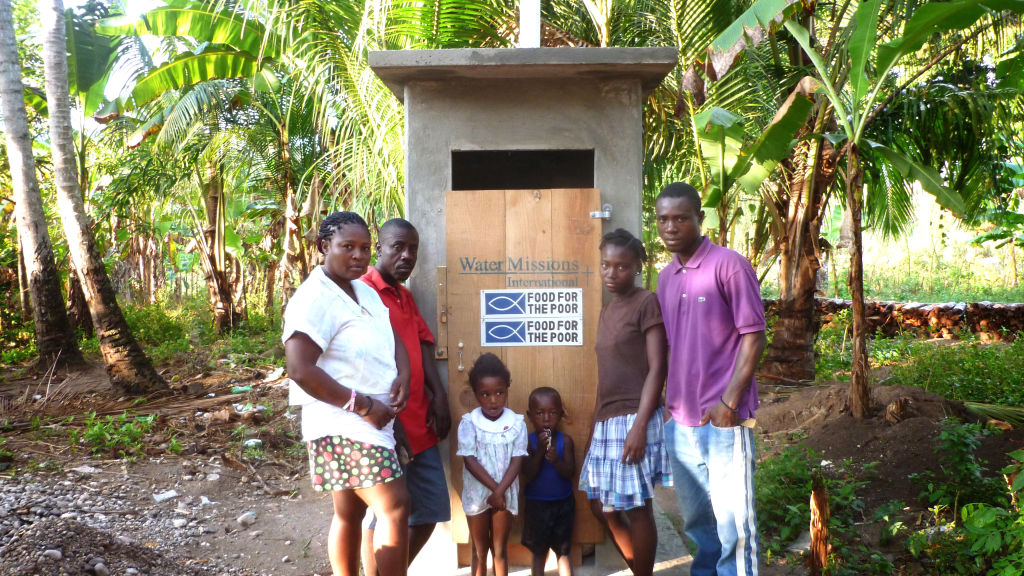 Haiti Family Healthy Latrine