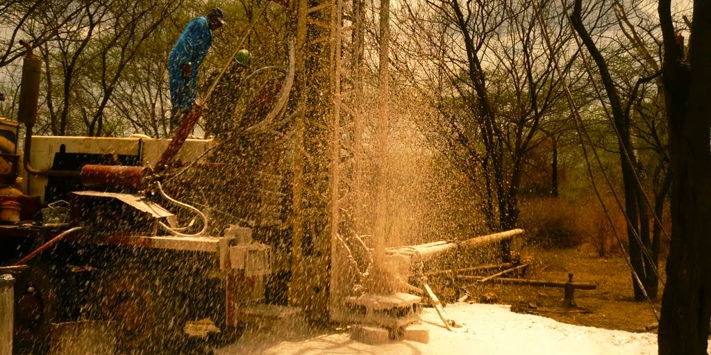 Mt Paka Drilling Borehole