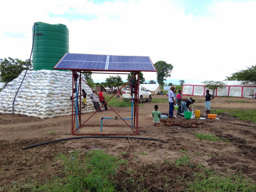 LWTS Set Up in Malawi Flooding Disaster