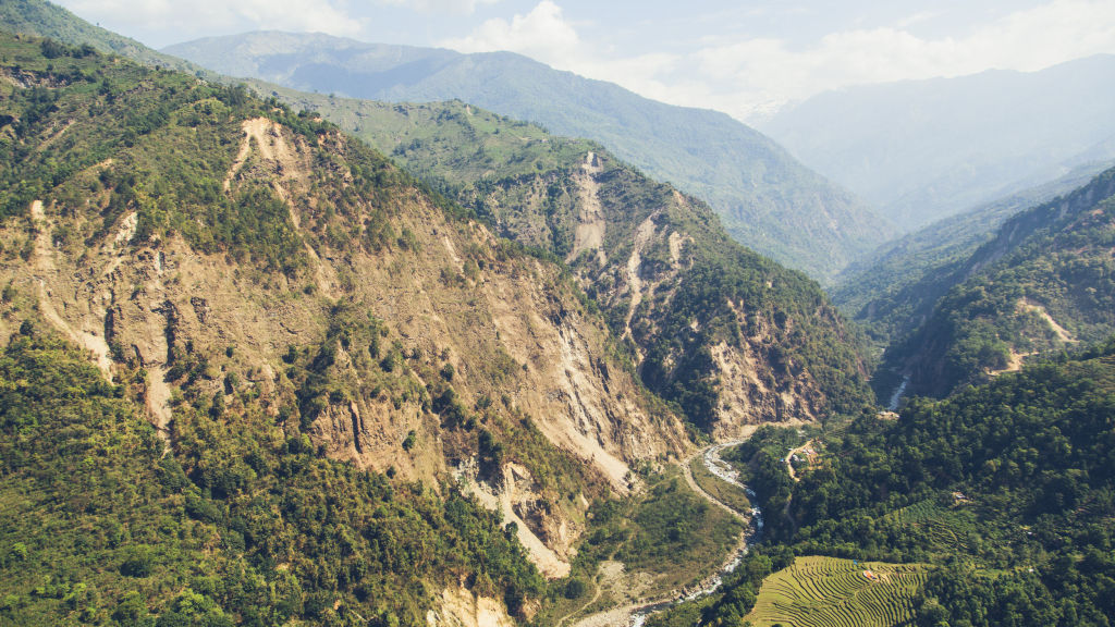 Gurkha District Mountains | Nepal Earthquake