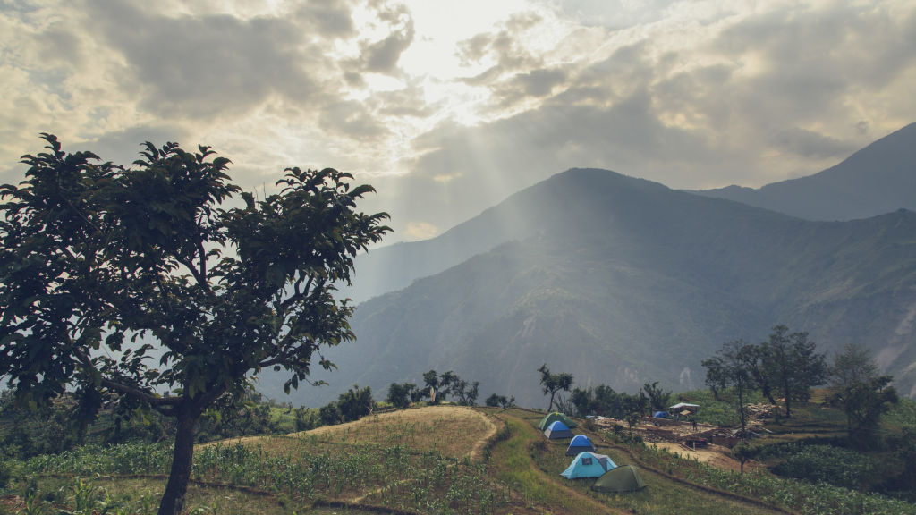 Campsite in Pokhari | Nepal Earthquake