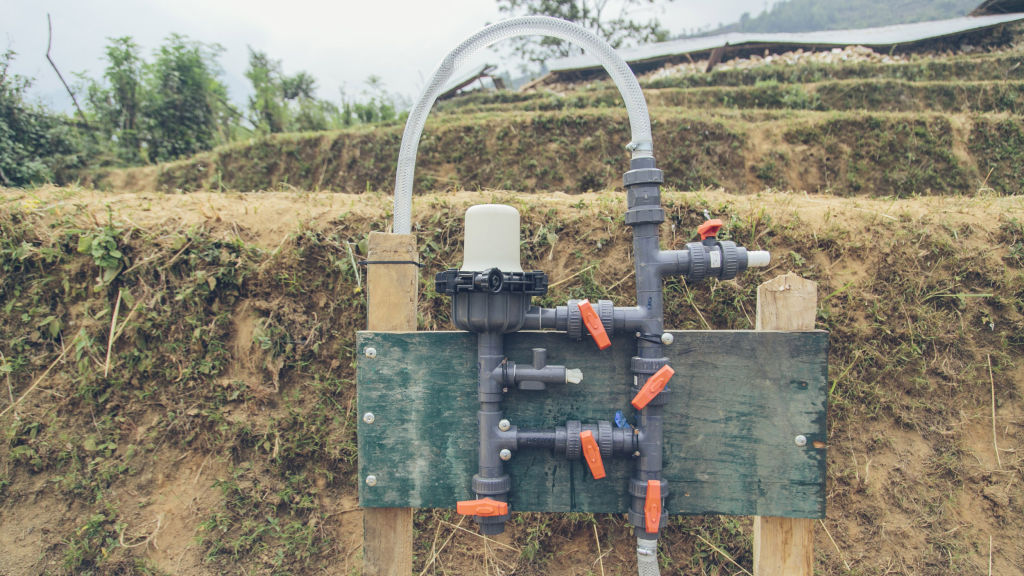 Chlorinator set up | Nepal Earthquake