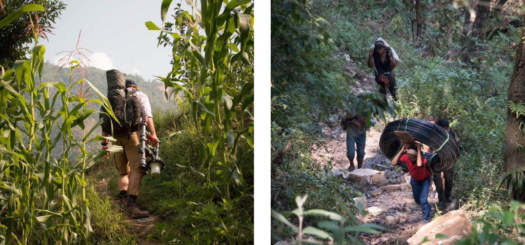 Climbing up to Keura | Nepal Earthquake