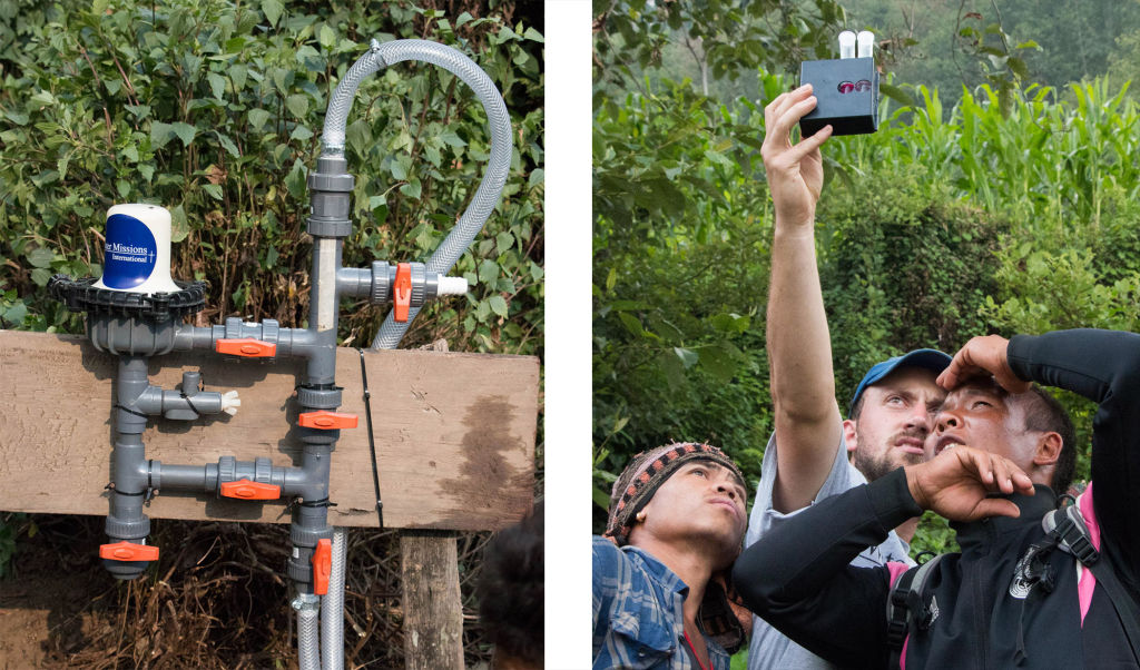 Chlorinator and chlorine testing | Nepal Earthquake