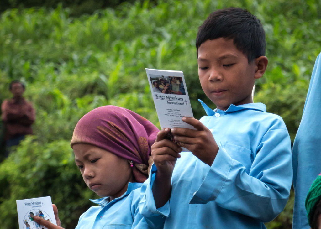 WASH brochures in Khorla | Water Missions in Nepal
