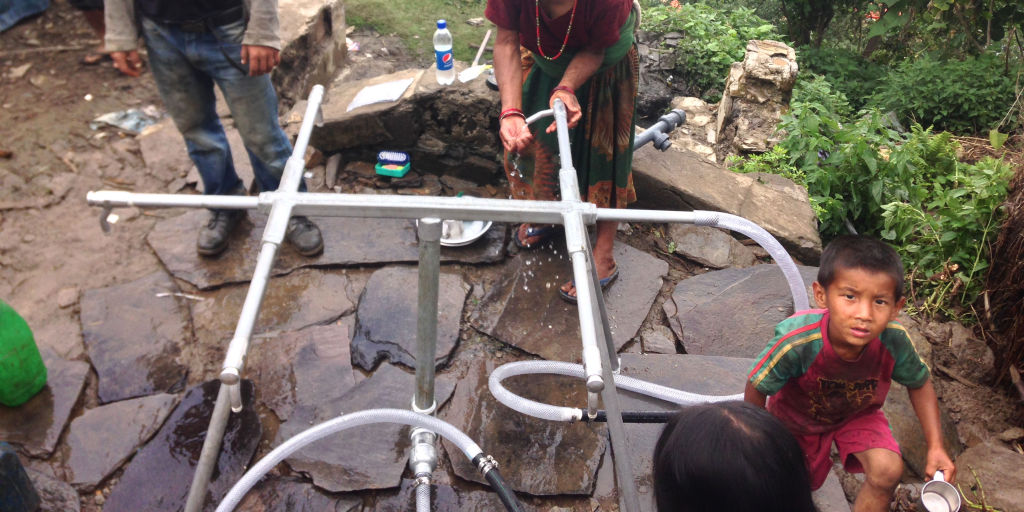 Tapstands in Keura | Nepal Earthquake