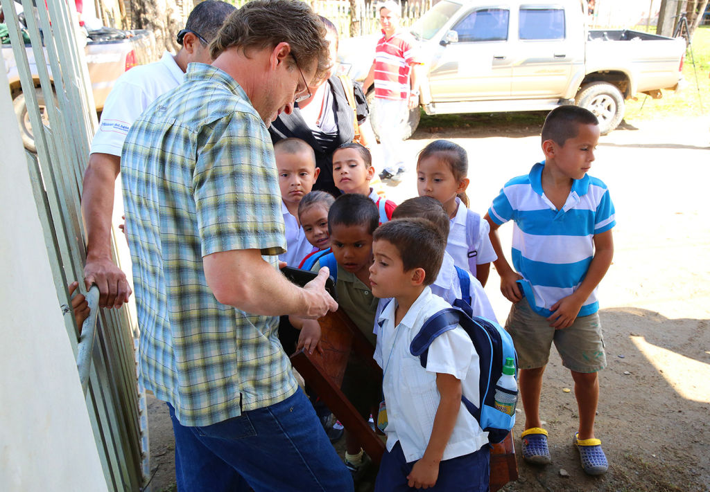 Showing The LightStream Device | Courtesy of Renew World Outreach