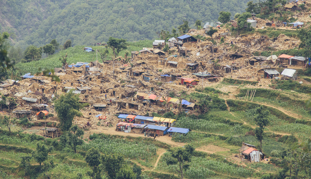 Devastation from earthquakes | Water Missions in Nepal