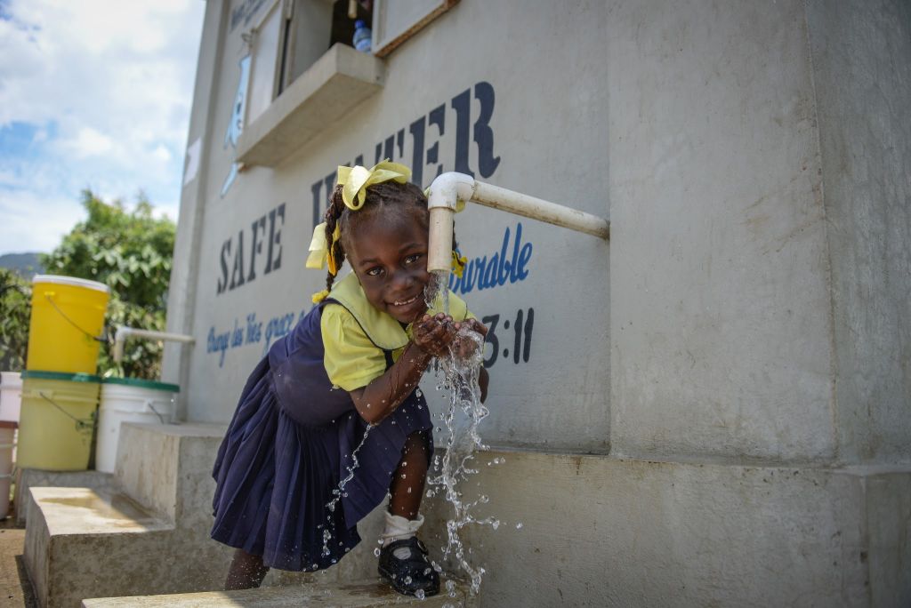 Lidachele Drinks Safe Water | Bois Savanne, Haiti