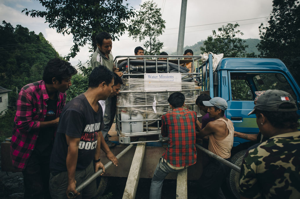 Thulodhading, NepalÂ - June 19, 2015