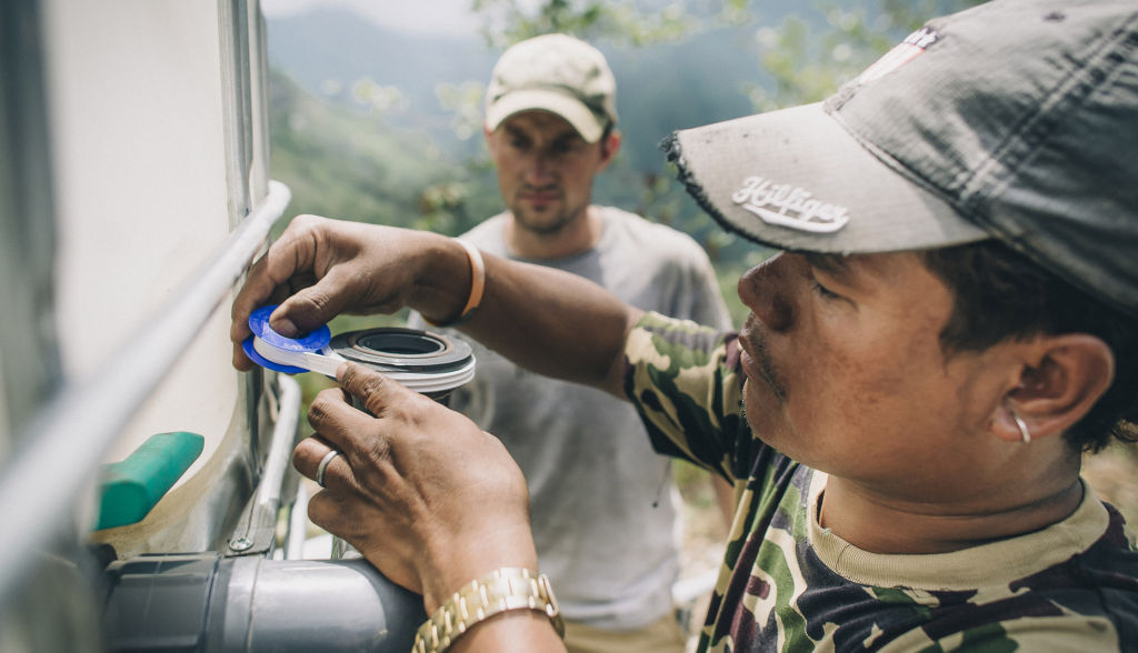 Thulodhading, NepalÂ - June 19, 2015