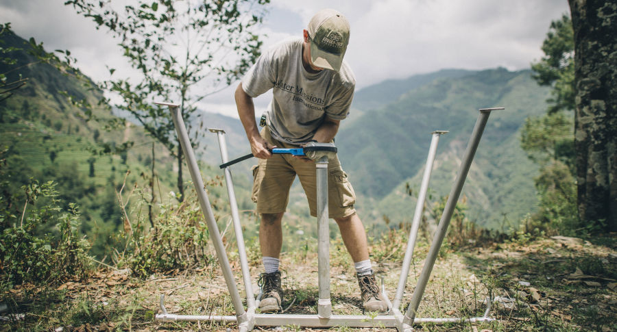 Thulodhading, NepalÂ - June 19, 2015