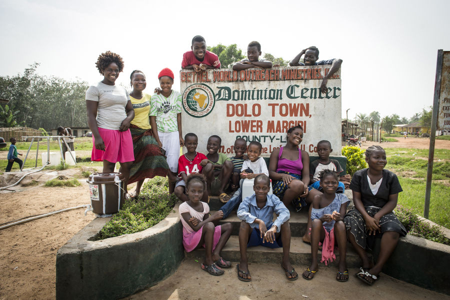 Water Mission in Dolo Town, Liberia