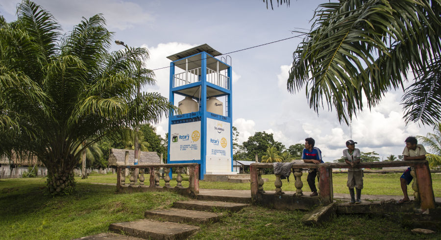 Manati, Indiana, Peru - February 7, 2015