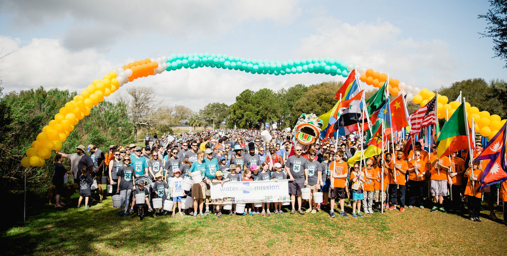 Beginning of Charleston Walk for Water 2016