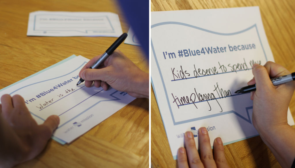 #Blue4Water Campaign on World Water Day