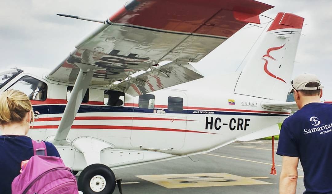 Samaritan's Purse Plane and Team Members respond to Ecuador's Earthquake.