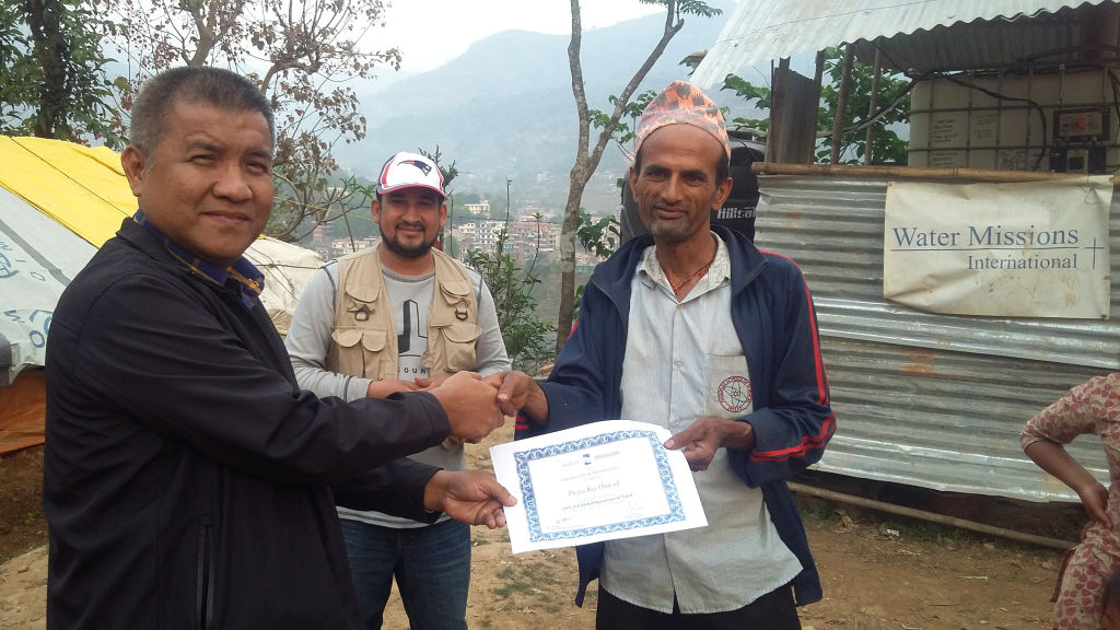 Local Safe Watery System operator, Nepal