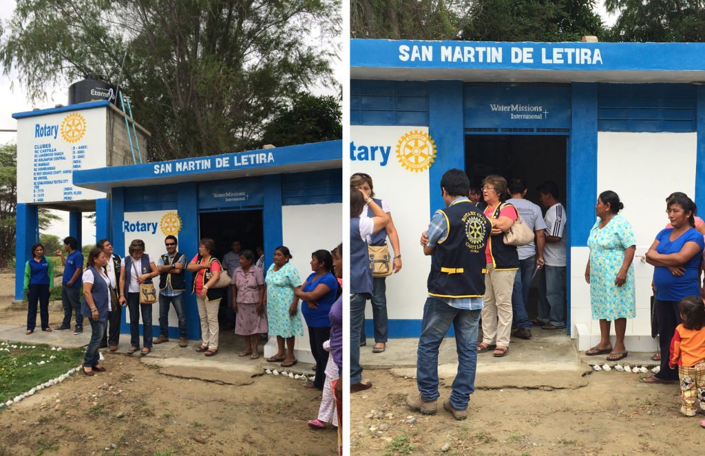 San Martin de Letira, Peru, Water Treatment House