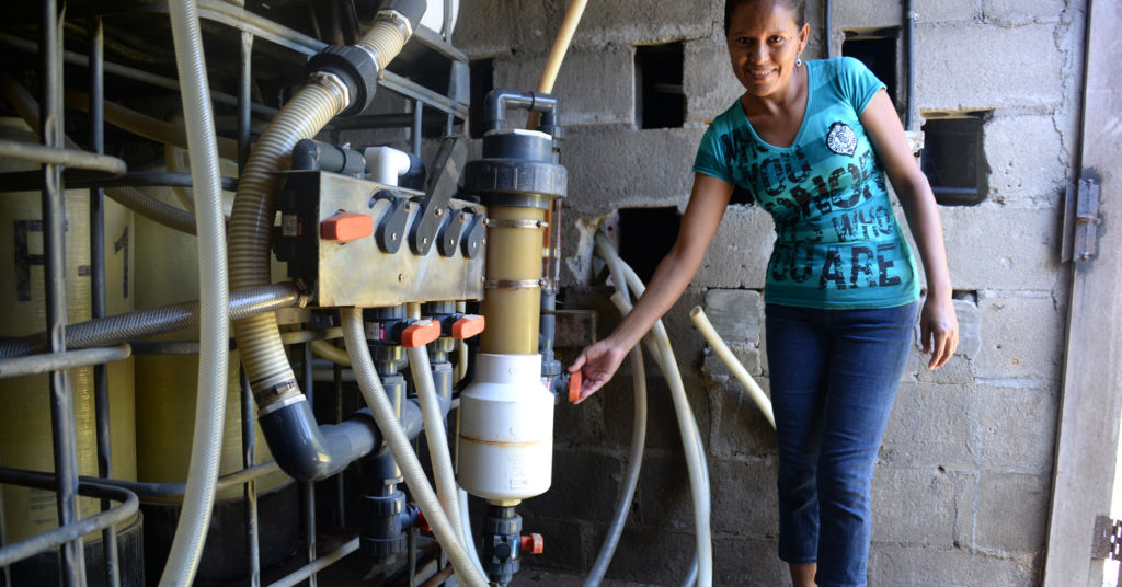 The Living Water Treatment System Operator