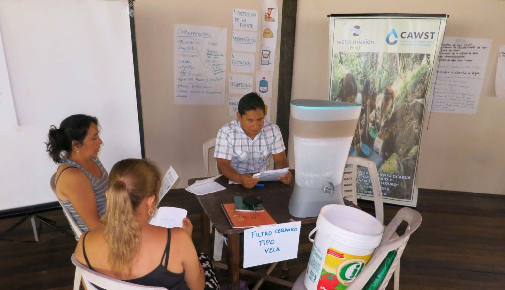 KOHLER Household Filtration System at the CAWST Conference