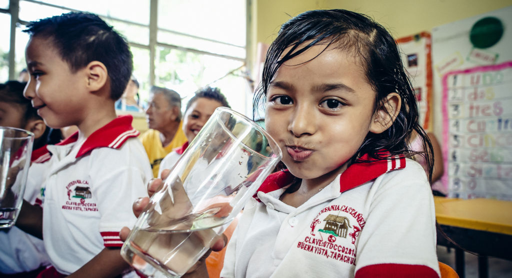 Meet Ximena, six-year-old student at Estephania Castenada Kindergarten School in El Encanto, Mexico.