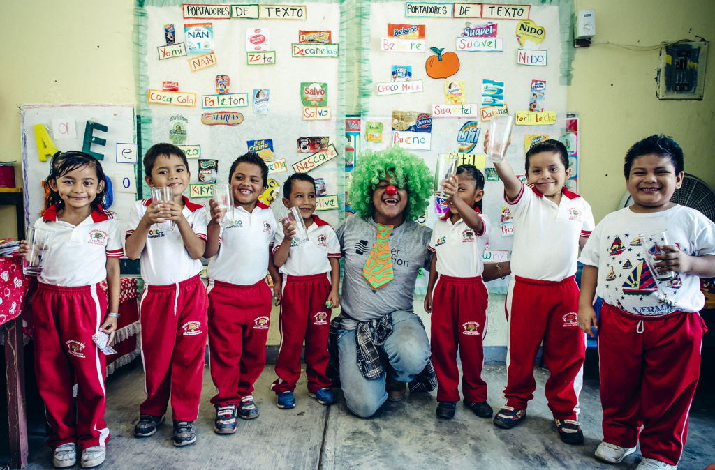 Back to School Story. Estephania Castenada Kindergarden School. Six-year-old Ximenia Sales. Water Mission - El Encanto, Mexico 2016