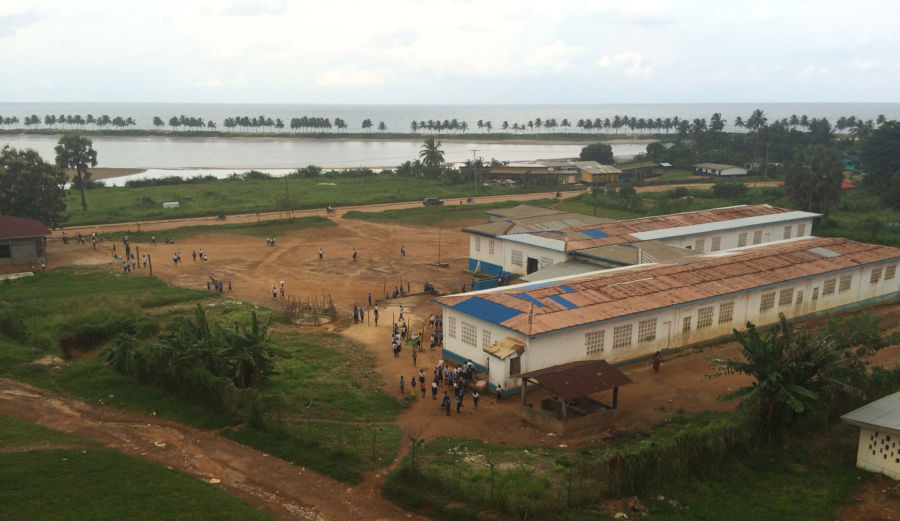 JJ Dossen Hospital in Harper, Liberia