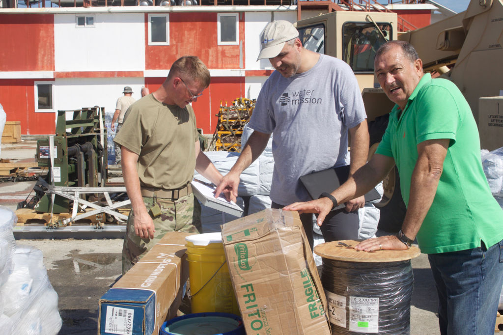 Water Mission Haiti responds to Hurricane Matthew.