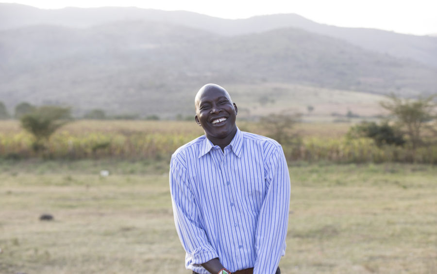 James Nampushi, Maasai warrior and friend of Water Mission
