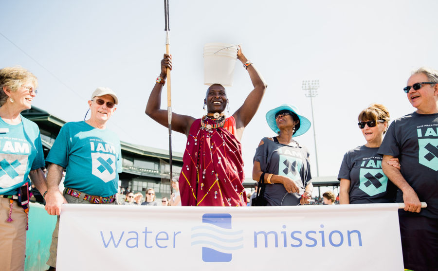 James Nampushi at the 2016 Charleston Walk for Water
