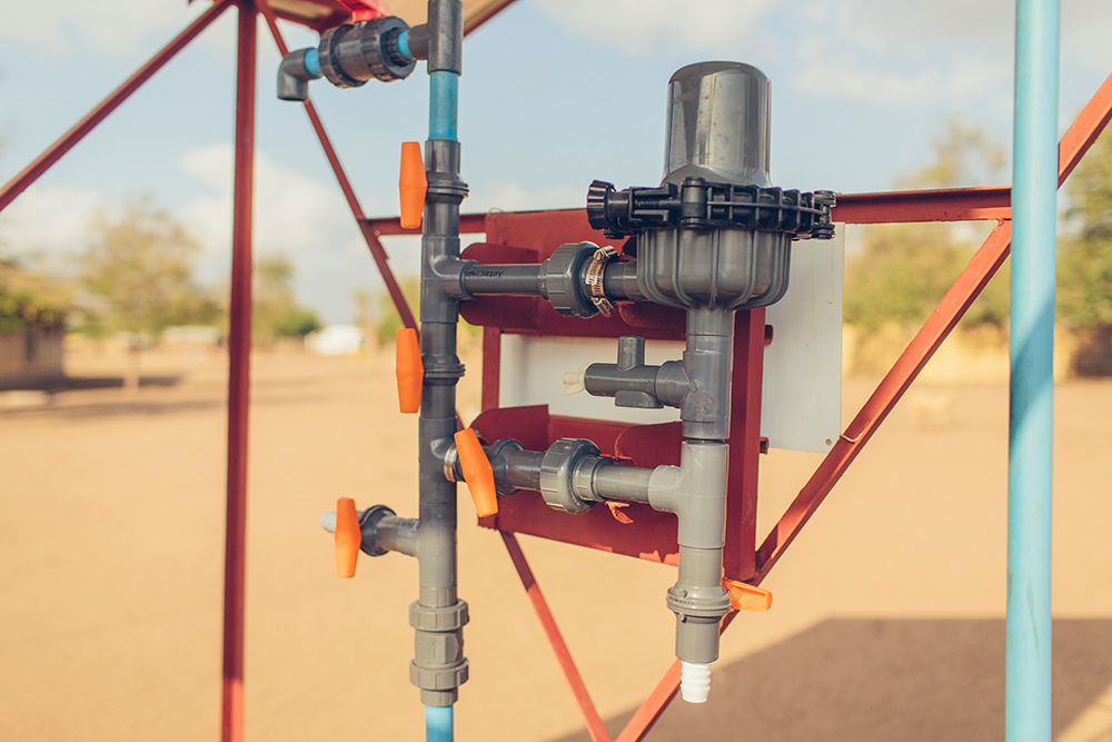 Water Mission builds safe water treatment systems in developing countries.