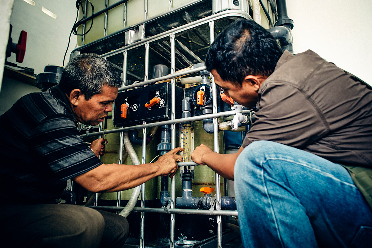 Technical & managerial support in Indonesia