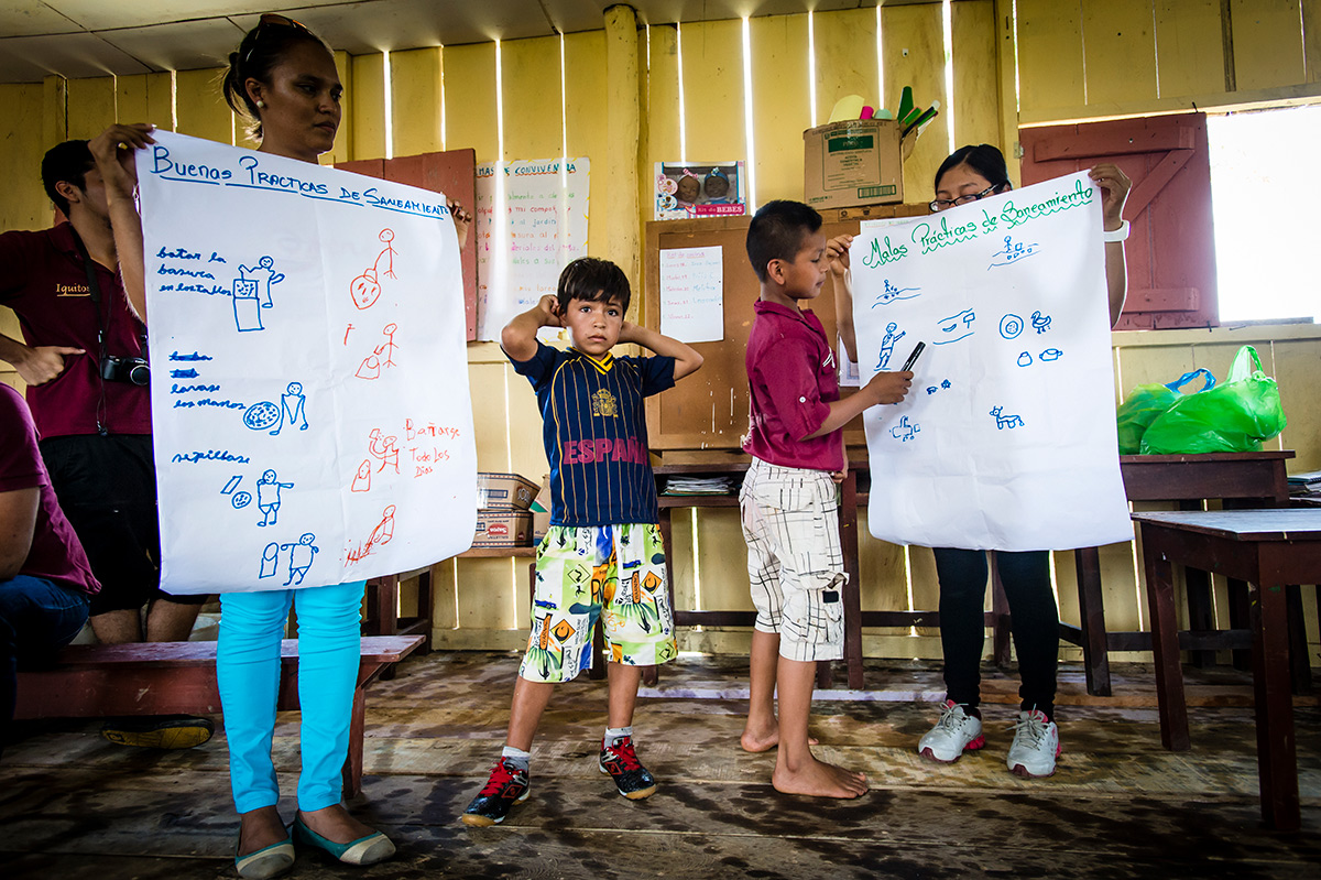 WASH training in Peru