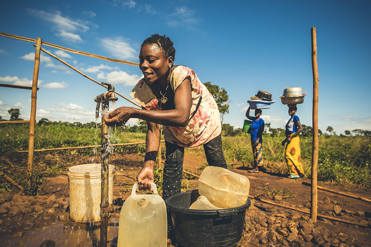 Safe water in Nyarugusu Refugee Settlement