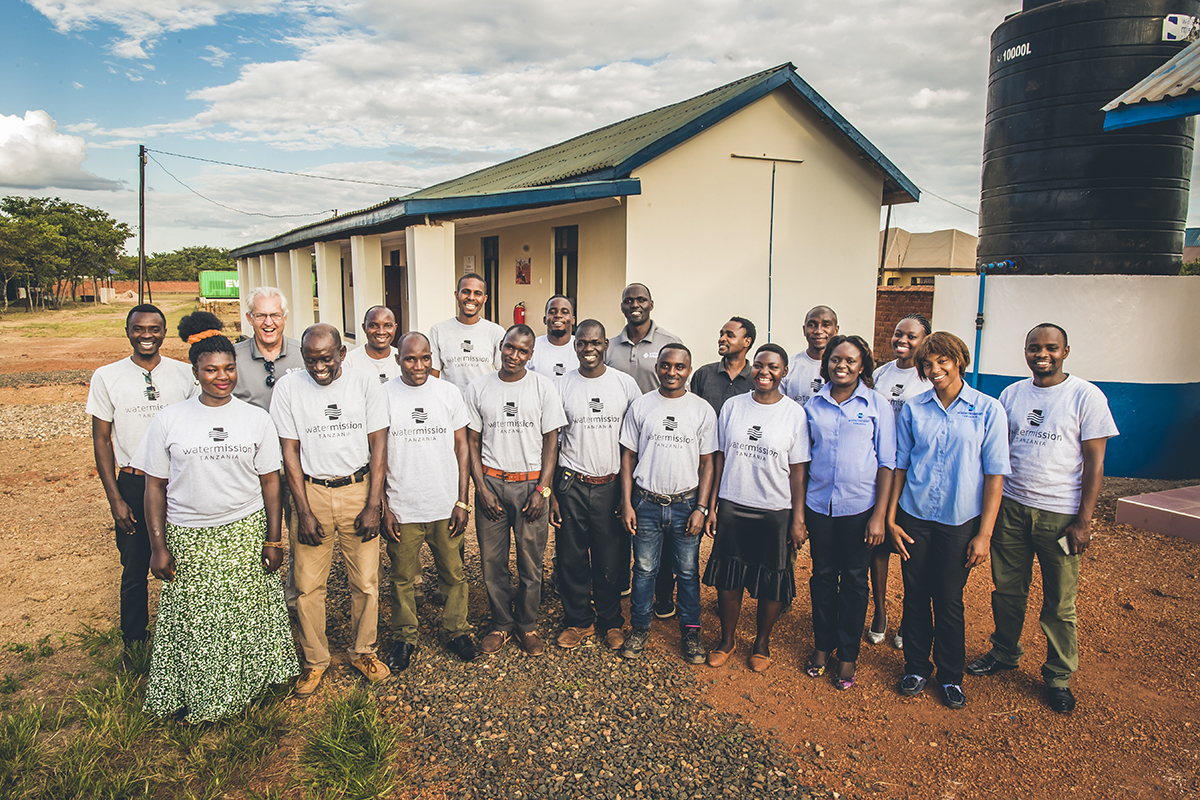 Water Mission Tanzania staff