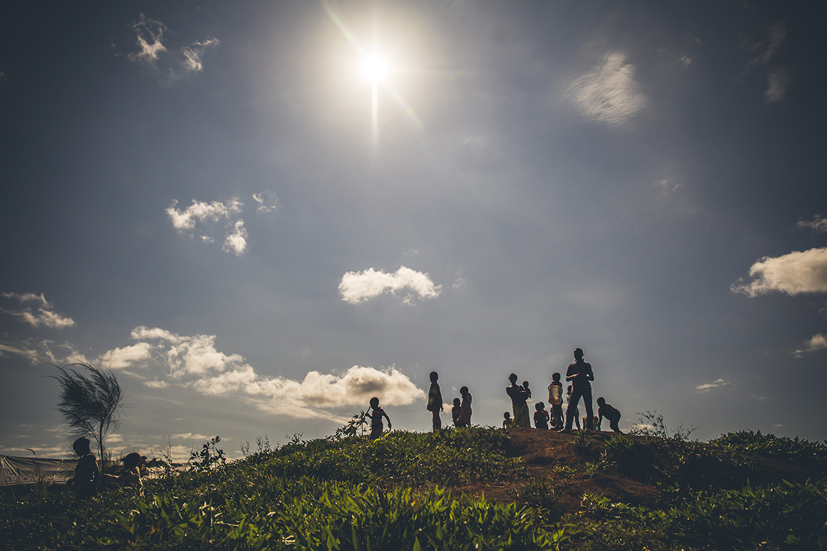 Sunlight in Nyarugusu Refugee Camp