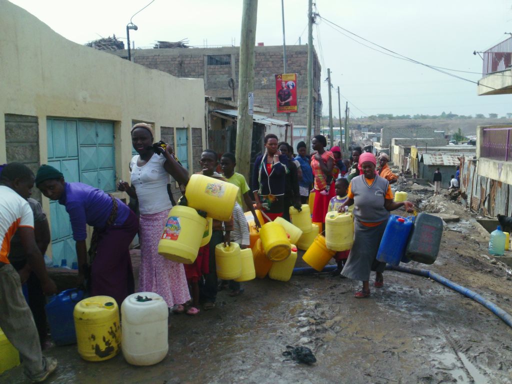 Soweto slum, Nairobi, Kenya
