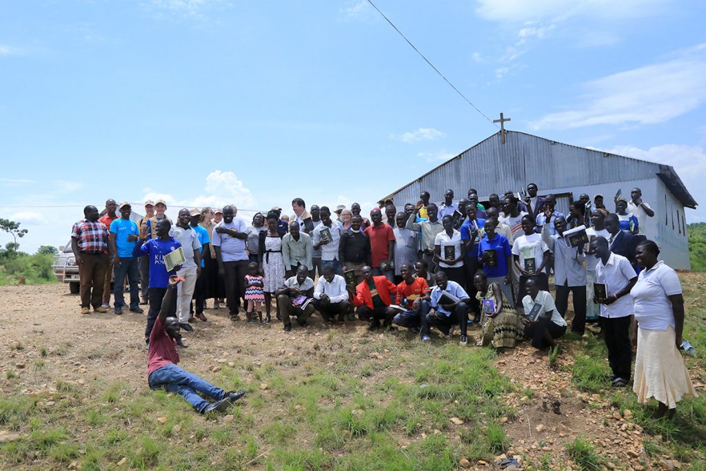 Participants receive Bibles!