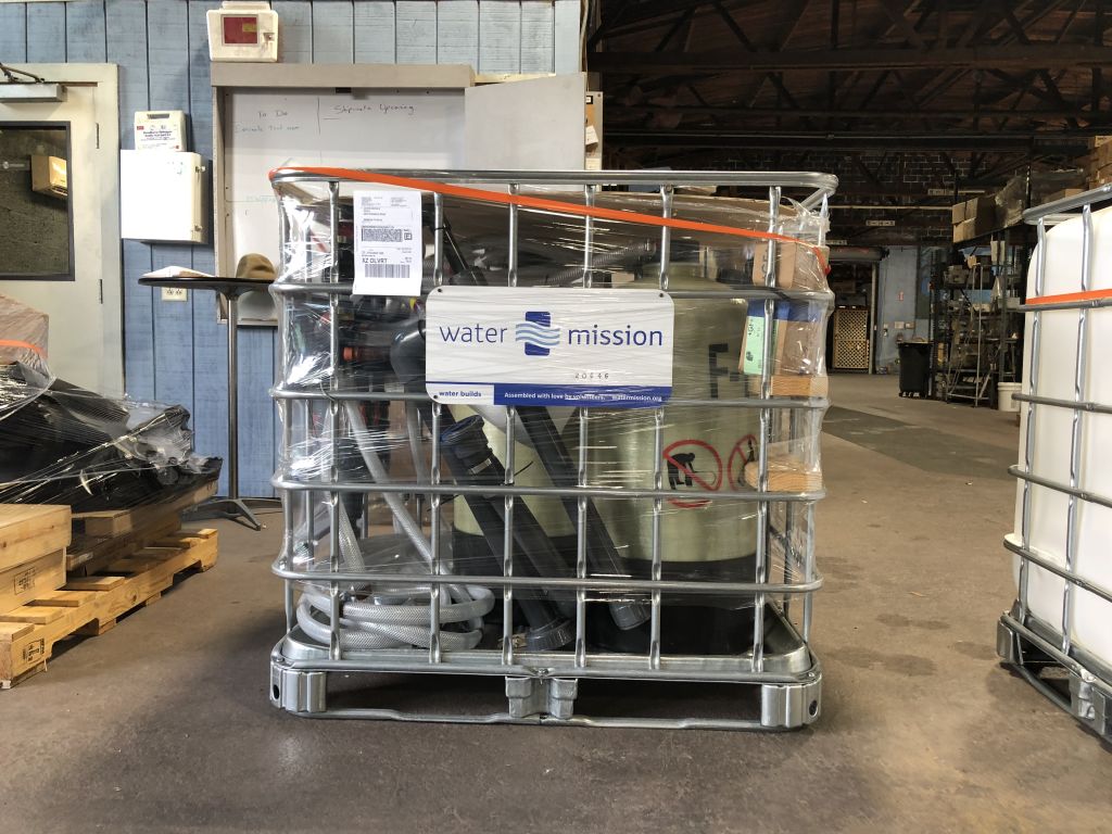 LWTS ready to be shipped from our Charleston HQ to Indonesia