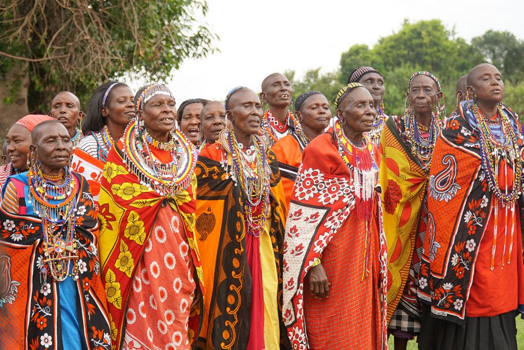 Maasai in Enkereri, Kenya.