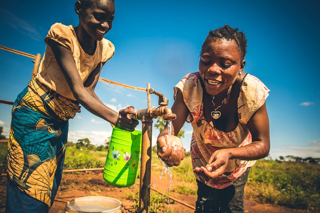 Safe water in Nyarugusu Refugee Settlement